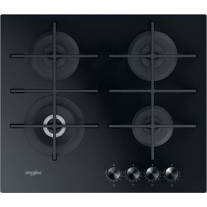 Plaque de cuisson gaz 4 foyers GOWL 628/NB FR noire 869991590390
