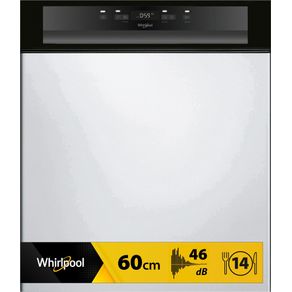 WHIRLPOOL - Lave-vaisselle semi-encastrable 6ème SENS - WBC3C26B 869991605580