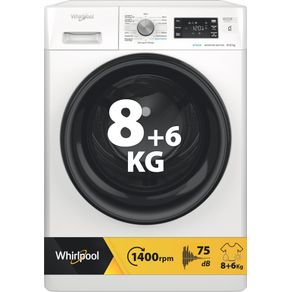 WHIRLPOOL - Lave-linge séchant 8kg FreshCare - EFFWDB864349BVFR 869991665180
