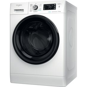 Whirlpool PFFWDB 864349 BV FR machine à laver avec sèche linge Pose libre Charge avant Blanc