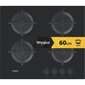 Plaque de cuisson gaz Whirlpool GOB 616/NB - 4 feux