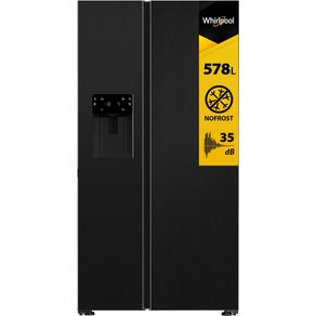 Whirlpool - Réfrigérateur Américain - WHG26574WXK5E - 578L - Froid Ventilé - Dark Inox - Image 5